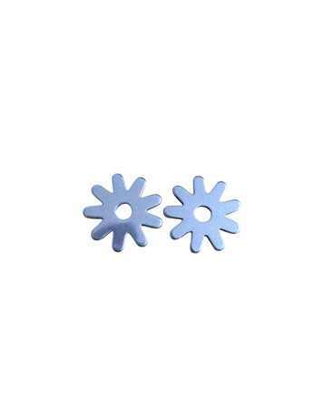 3075 Jerry Beagley Spur Rowels 9 Tip Braiding 4-661 3075 Jerry Beagley Spur Rowels 9 Tip Braiding 4-661
