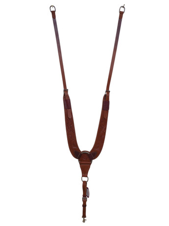 HR Saddlery Large Pulling Collar Tooled 6060-SW-06