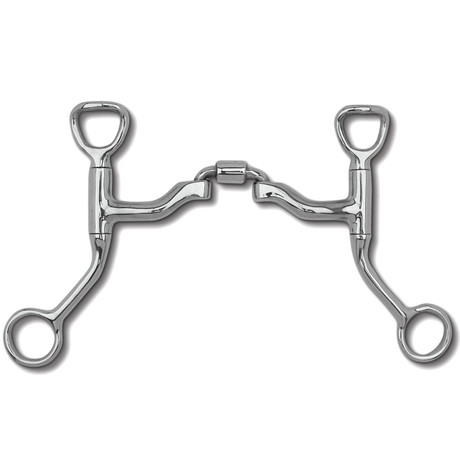 Myler HBT Shank with Correctional Ported Barrel MB 41PB, 5'' Mouthpiece