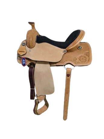 1-1285 16 inch HR Saddlery Western All Around Saddle