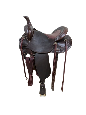 A174-925 14.5 inch New McCall Mclite Western All Around Saddle Wide Tree