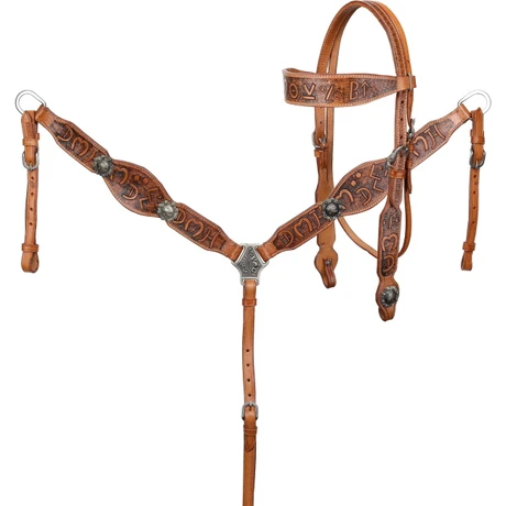 and adjustable fit for average horses. SKU: 8272