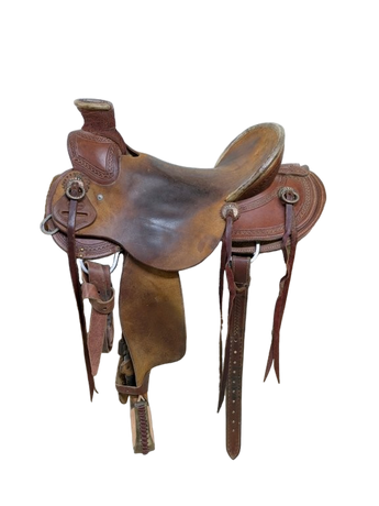 2-1369 16 inch Used HR Saddlery Western Staci Wade Saddle