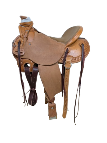 W226-1225 14.5 inch New McCall Mclite Western Wade Saddle Wide Tree