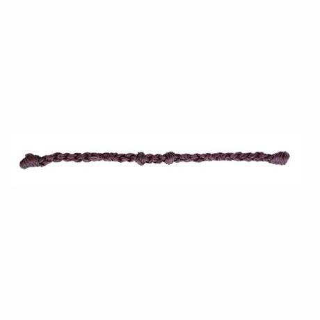 Nylon braided slobber bar rein connector for Western split reins and horse tack