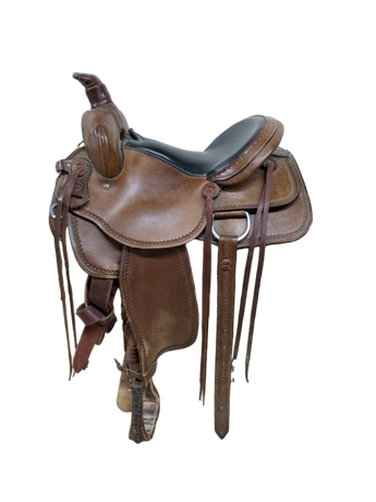 14.5 Inch Used Colorado Saddlery Western Trail Saddle 1052-11093