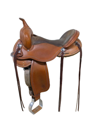16.5 Inch Used Circle Y Gillette Western Trail Saddle 1055-11174