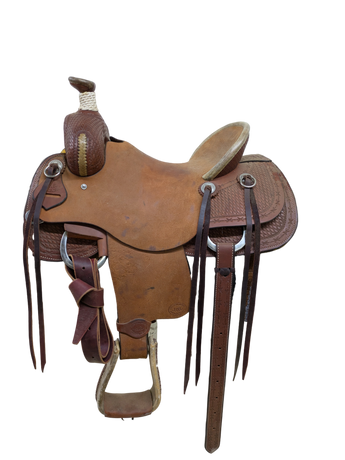 15.5 Inch Used HR Modified Association Western Ranch Saddle 520-11183