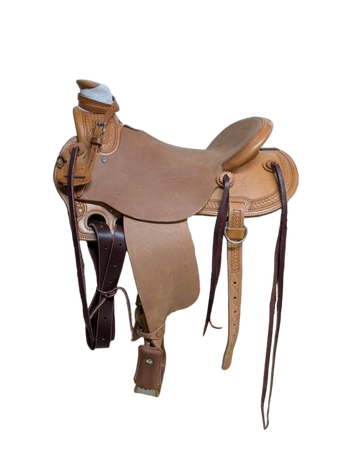 W046-226 16 inch New McCall Western Mclite Wade Saddle Wide Tree