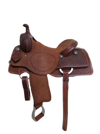 1-1299 16 inch New Scott Thomas Western Ranch Cutting Saddle FQHB