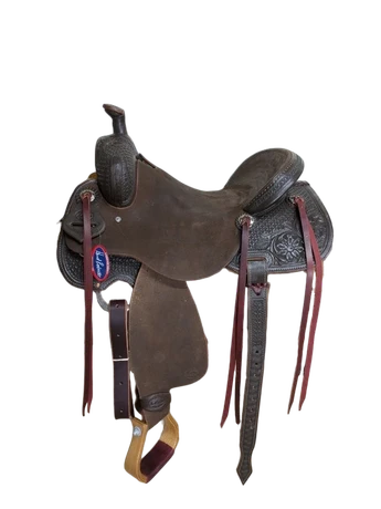 1-1297 16 inch New HR Saddlery Ranch Cutting Western Saddle Signature Series