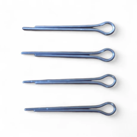 Partrade spur cotter pins 4 pack durable steel replacement pins for securing western riding spurs
