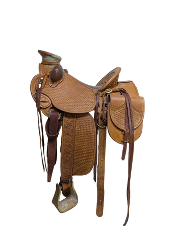 15 Inch Used Weston J. Young Western Wade Saddle 1104-11774