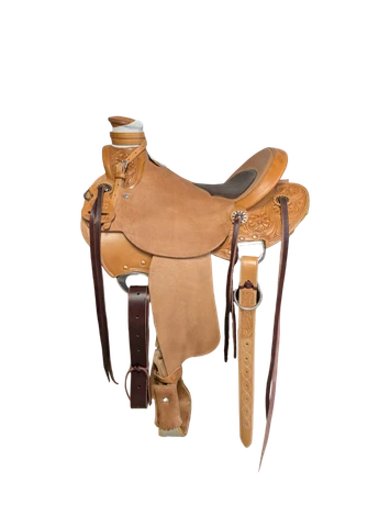 105-526 14 inch New McCall Saddlery Western Wade Trail Saddle FQHB 7 inch 93 Degree
