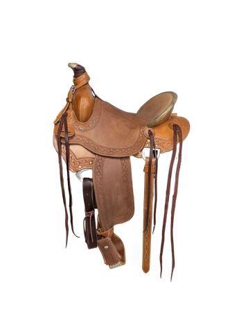 A218-926 14.5 inch New McCall Saddlery Western Mclite All Around Saddle Wide Tree