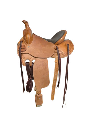 A193-926 14.5 inch New McCall Saddlery Western Mclite All Around Saddle Wide Tree