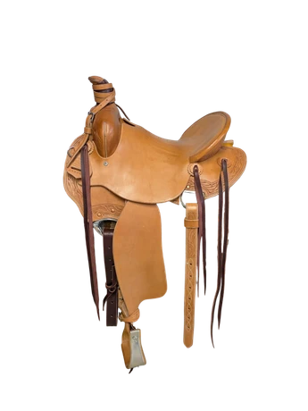 A137-626 14.5 inch New McCall Mclite Western All Around Saddle Wide Tree