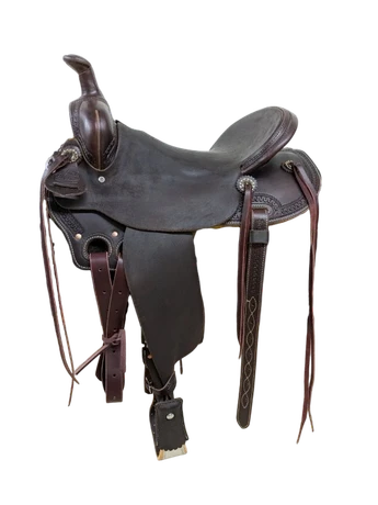 A180-925 New 16.5 Inch McCall Mclite All Around Western Saddle Regular Tree