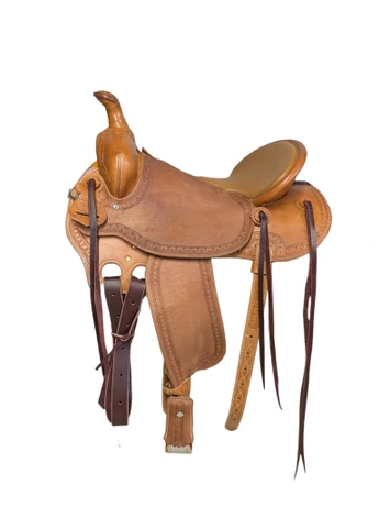A220-926 16.5 inch New McCall Saddlery Western Mclite All Around Saddle Regular Tree