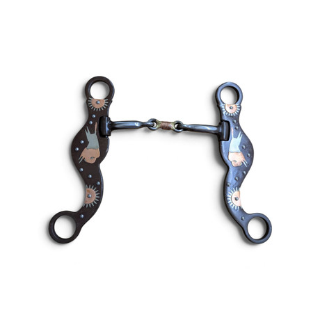 Partrade Trading Company Western Bit Running Buffalo Dog Bone Mouth