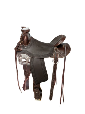 WPA237-1026 16.5 inch New McCall Mclite Western WoodPost All Around Saddle Wide Tree