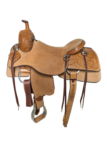 WC17 17 inch New Scott Thomas Western Working Cowhorse Saddle FQHB