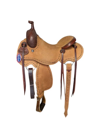 1-1310 15 inch New HR Saddlery Western Ranch Cutting Saddle