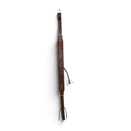 3" Rear Cinch Flank Set Oiled Leather SS Hardware 6126-04
