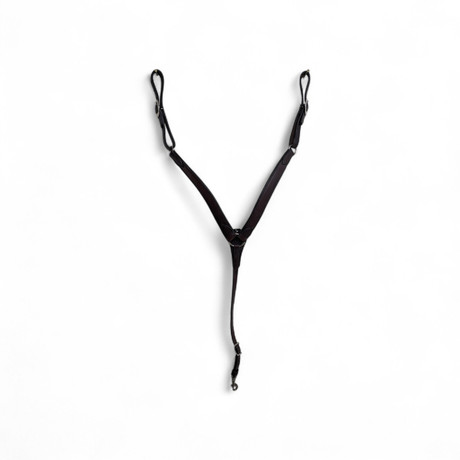 Berlin Dark Oil Contour Breast Collar Western Horse Tack Durable Leather D15000