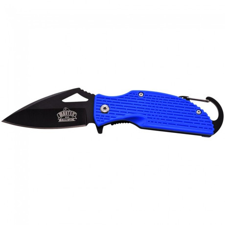 Tough 1® Carabiner Knife Royal Blue 27-5704-4-0