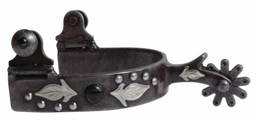 Professional's Choice Black Feather Spur 3/4 inch band PCSP-131-BLA Professional's Choice Black Feather Spur 3/4 inch band PCSP-131-BLA