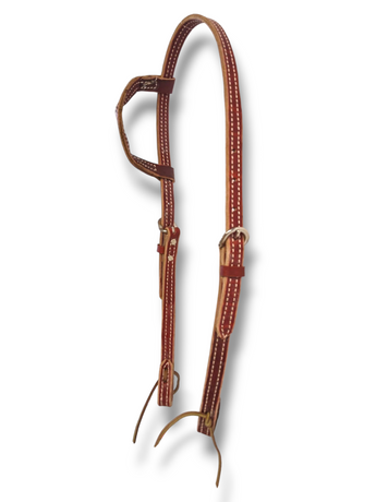 HR Saddlery One Ear Headstall Bosal Hanger Combo Premium Western Horse Tack 5178-09