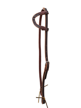 HR Saddlery One Ear Headstall Bosal Hanger Combo Premium Western Horse Tack 5178-09