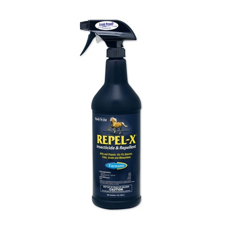 Repel-X Fly Spray 32 oz | Multi-Insect Protection for Horses