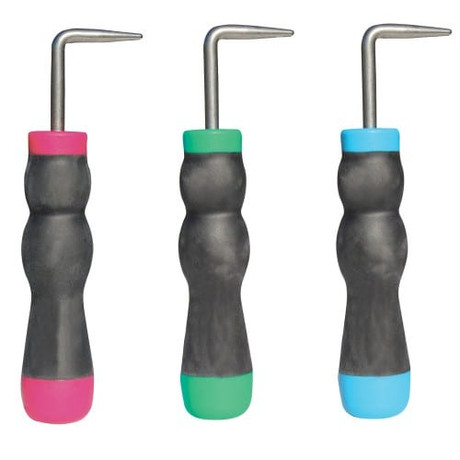 Professional's Choice Soft Touch Hoof Pick - Assorted Colors Professional's Choice Soft Touch Hoof Pick - Assorted Colors