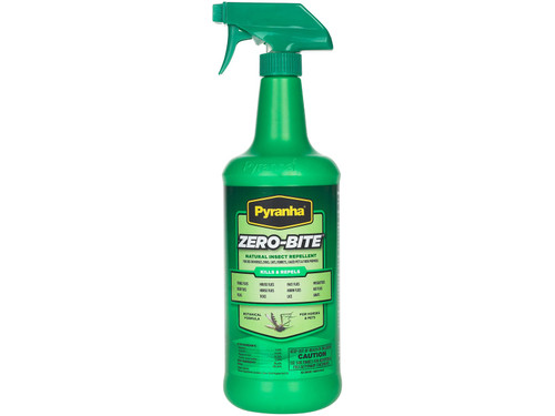 Pyranha Zero-Bite Natural Horse Insect Repellent By Pyranha 32 oz Pyranha Zero-Bite Natural Horse Insect Repellent By Pyranha 32 oz