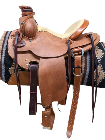 New McCall Western Pendleton Ranch Saddle **CUSTOM** New McCall Western Pendleton Ranch Saddle **CUSTOM**