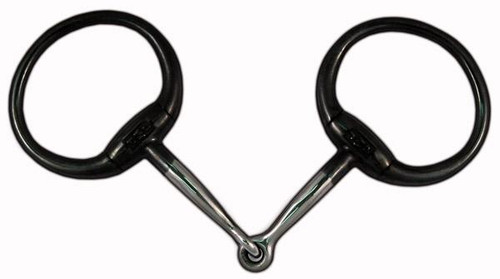 Jeremiah Watt Blued Egg Butt Snaffle 5.5" Mouth  Jeremiah Watt Blued Egg Butt Snaffle 5.5" Mouth