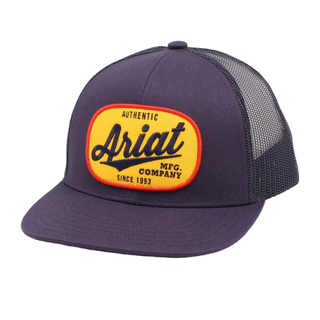 Ariat Men's Snap Back Oval Logo Cap Navy Ariat Men's Snap Back Oval Logo Cap Navy