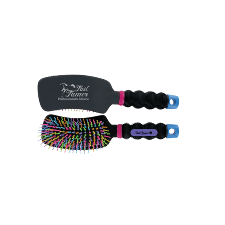 Professional's Choice Rainbow Curved Handle Mane N Tail Brush