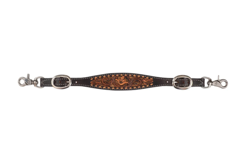 Circle Y Dusty Floral Wither Strap Western Horse Tack Premium Leather 1019-45-SV