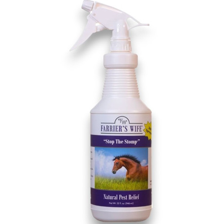 Farrier's Wife Stop the Stomp Natural Pest Repellent Livestock Spray - 32 ounces Farrier's Wife Stop the Stomp Natural Pest Repellent Livestock Spray - 32 ounces
