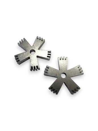 Jerry Beagley Thick Paddle Wheel Bull Riding Spur Rowels Jerry Beagley Thick Paddle Wheel Bull Riding Spur Rowels