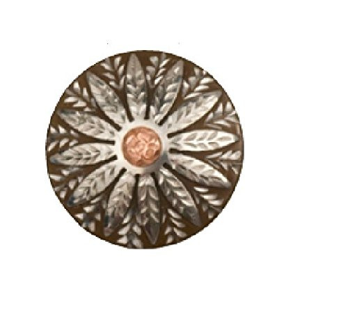 230911 Antique Flower Concho 1 1/2 230911 Antique Flower Concho 1 1/2
