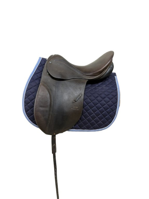 Used 18 Inch Stubben Tristan English Dressage Saddle 978-9949