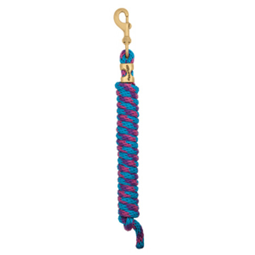 Poly Lead Rope with a Solid Brass 225 Snap by Weaver
