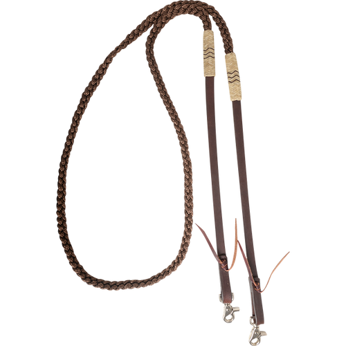 Cashel Flat Braided Roping Reins