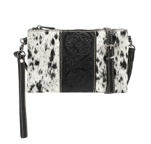 White Fringe Bohemian Tooled Leather Messenger Crossbody Bag Purse   Montana West, American Bling, Trinity Ranch Western Purses & Bags