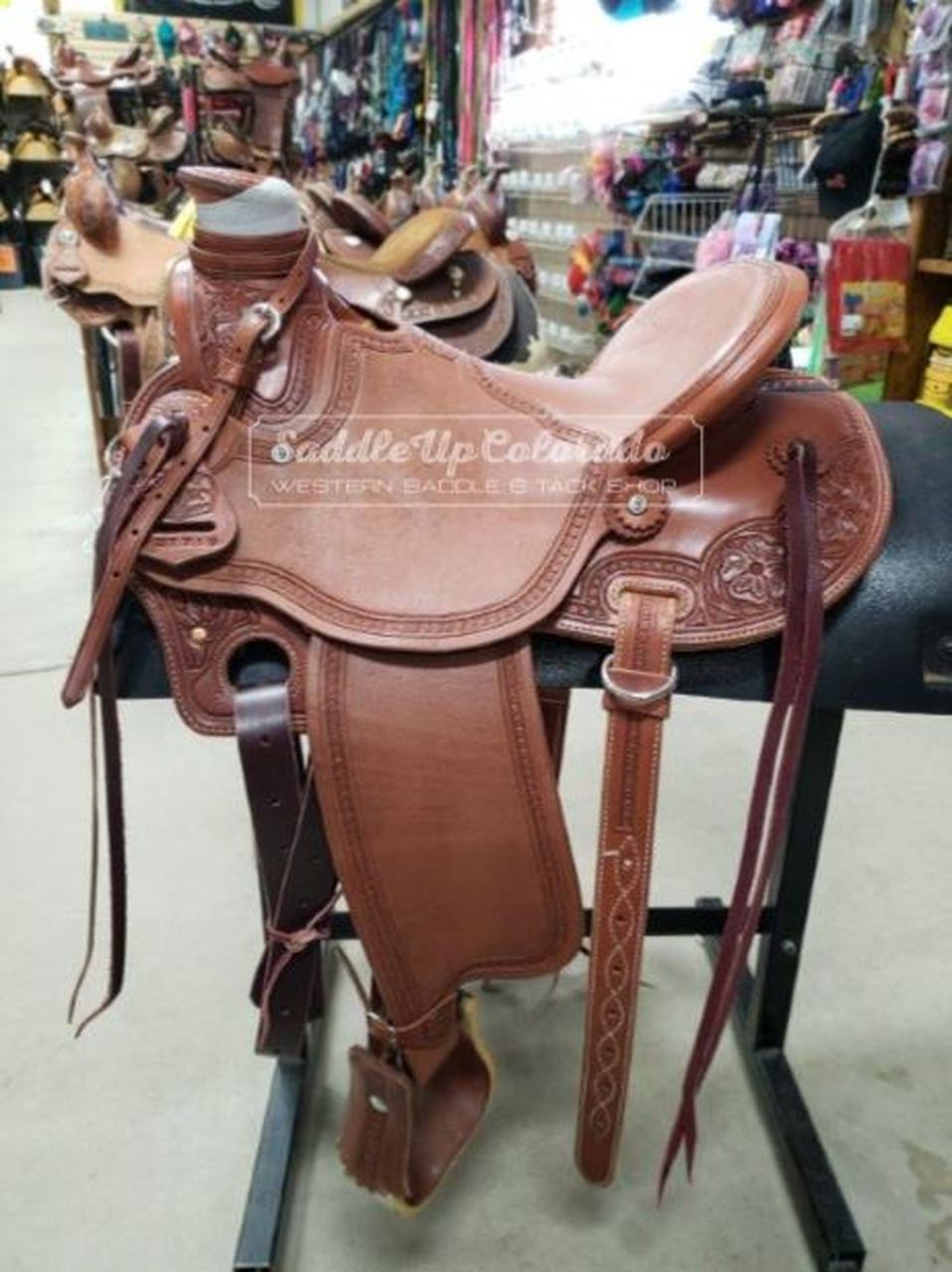 Horse Tack World - *CIRCLE Y HORSE TACK WORLD COMFORT CANTLE (FLEX TREE  SQUARE SWELL)* PAGE 4