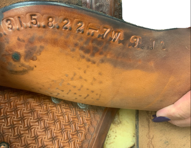 Saddle Serial Number 101 saddleupcolorado